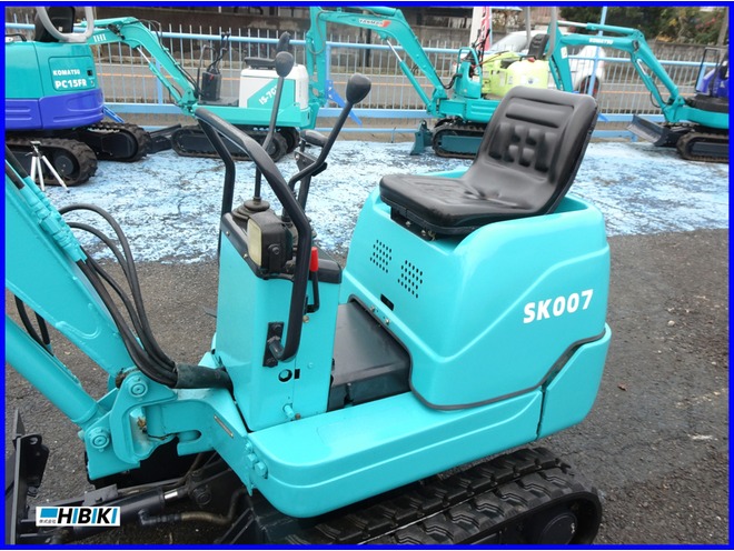 コベルコ：KOBELCO:SK007:中古油圧ショベル◇0.7t◇ミニユンボ◇建設